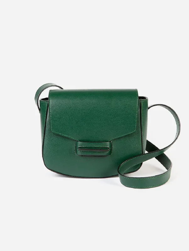 Clearance-Priced Bags The Vida  Apple Leather Vegan Saddle Bag | Ivy