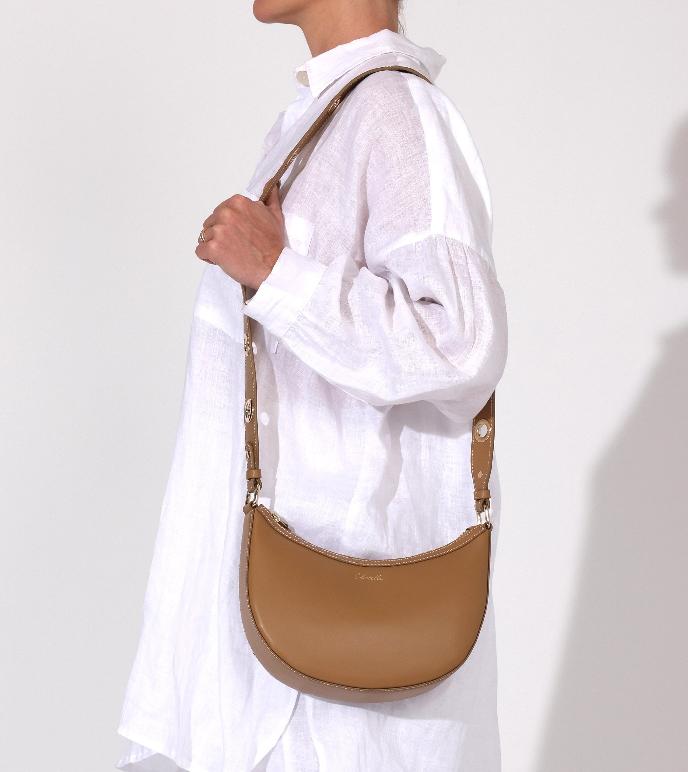 Bags With Tsa-Approved Features Lyon Crossbody | Caramel