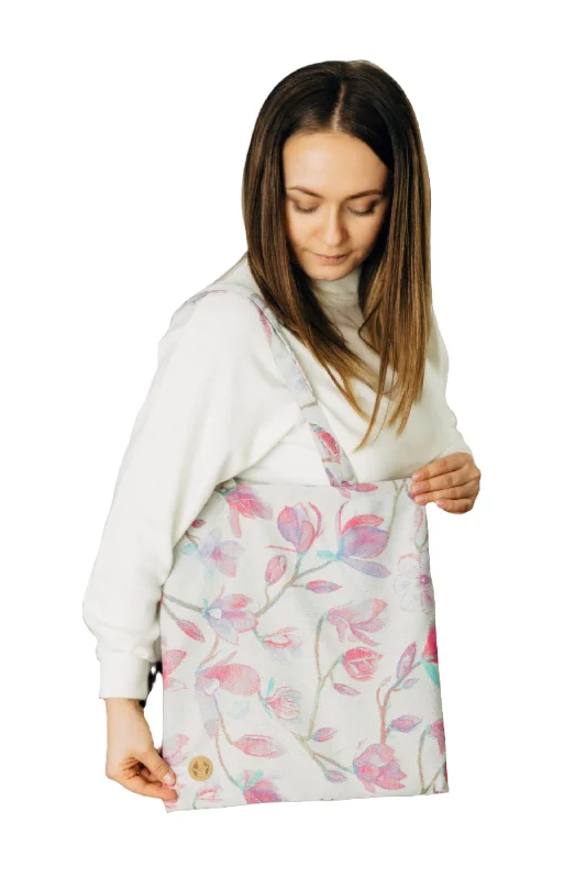 Bags For College Students On A Budget Magnolia Shopping Bag by LennyLamb