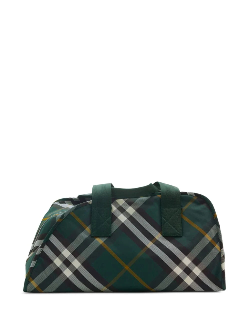Lightweight And Functional Bags For Travel And Work Medium Shield Check-Pattern Duffle Bag