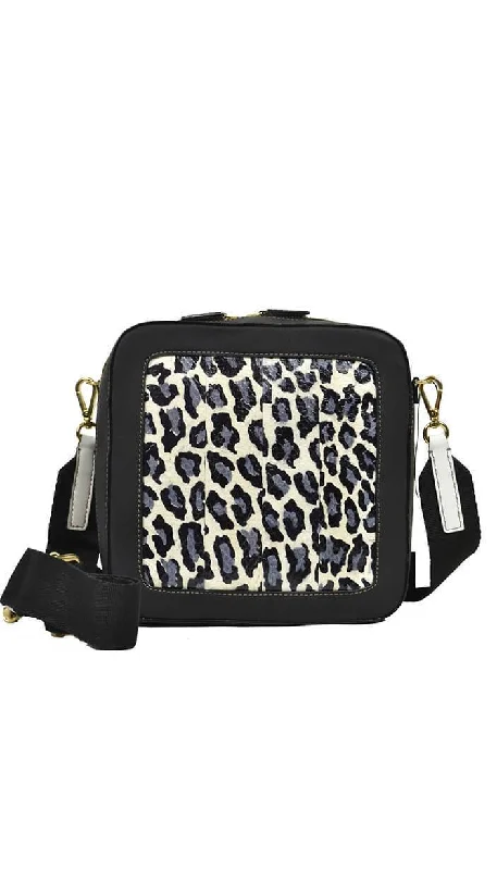 Bags For Personalized Gifts Square Snakeskin Bag Leopard Print