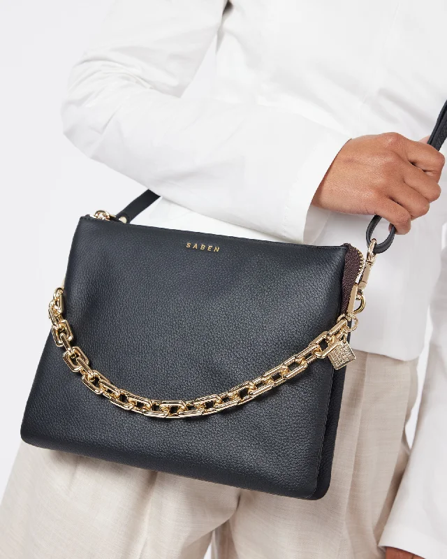 Fashion Sale Saben Matilda Black + Chunky Chain