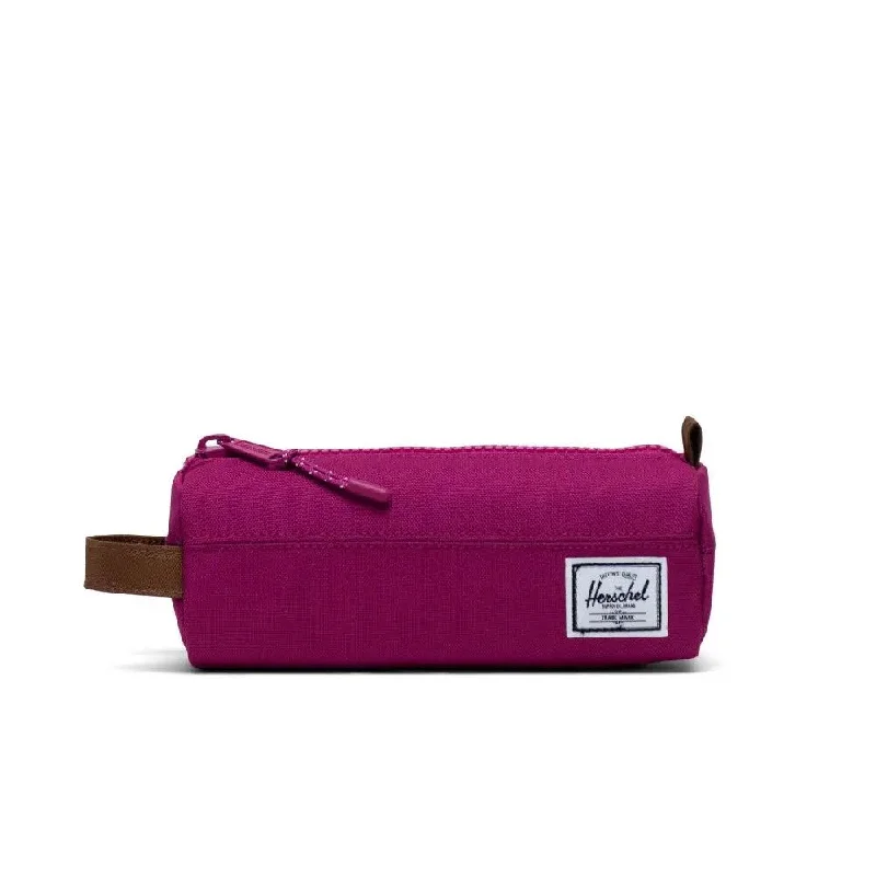 Scratch-Resistant And Luxury Sale Bags Settlement Pencil Case (Festival Fuschia + Saddle Brown)