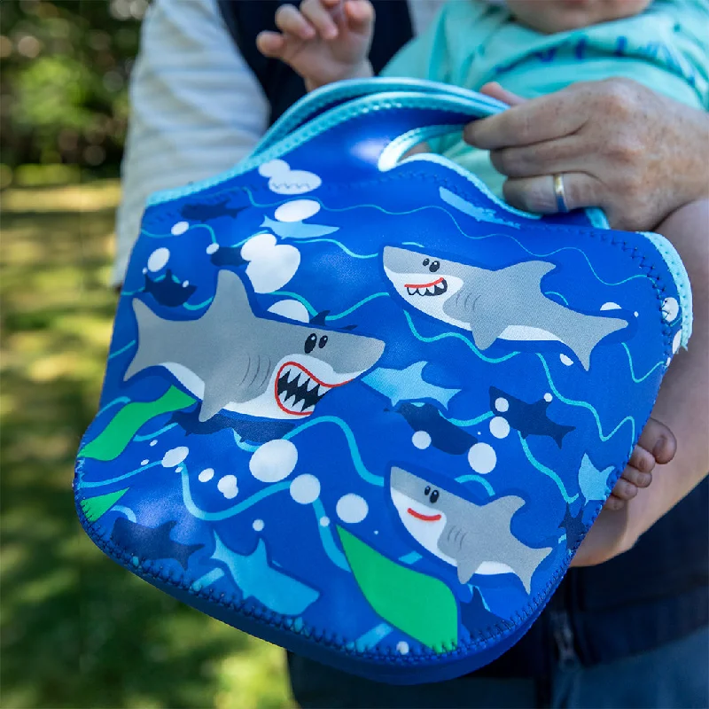 Eco-Friendly Bags With Discounts Shark Lunch Bag with WHOI Logo