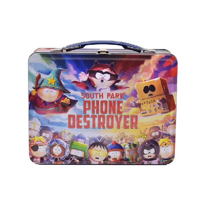 Discounted Designer Bags On Sale South Park Phone Destroyer Vintage Tin Lunch Box