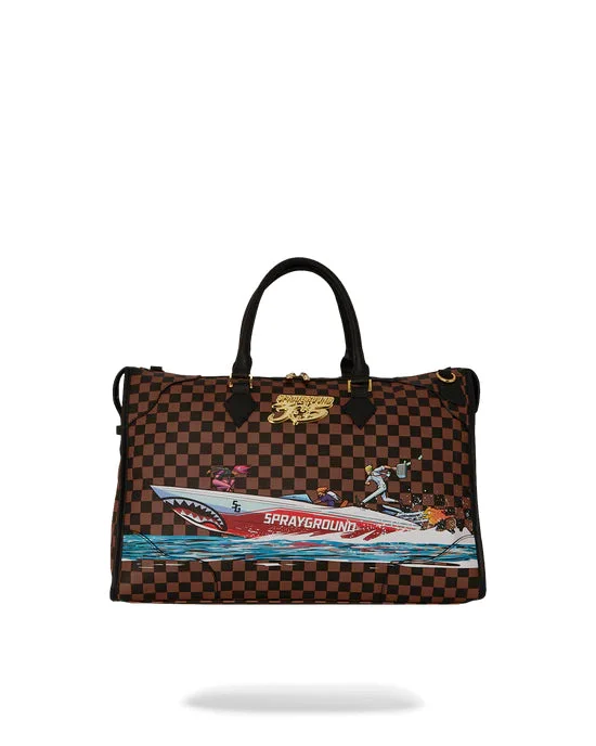 Vintage Bags For Retro And Classic Fashion Lovers Sprayground Bag 305 OCEAN HEIST TRIANGLE DUFFLE Vintage Bags For Retro And Classic Fashion Lovers Sprayground Bag 305 OCEAN HEIST TRIANGLE DUFFLE