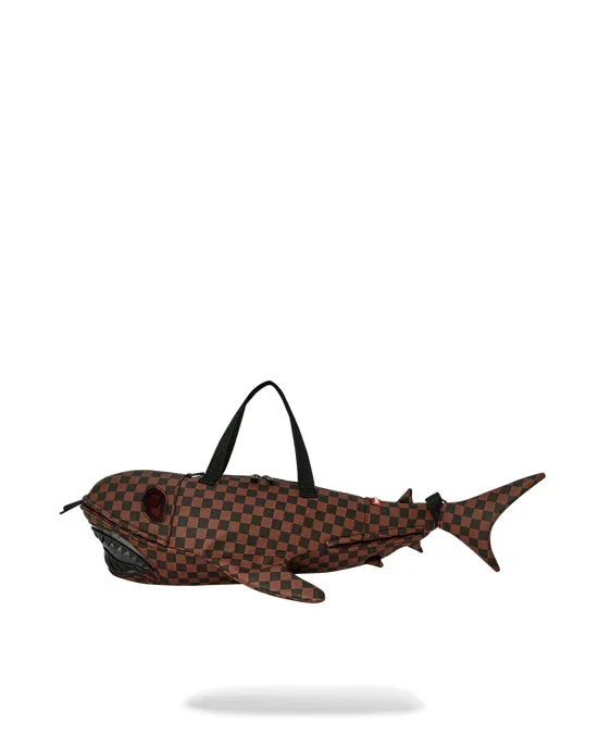 Bag Deals Sprayground Bag CLEAR RUBBER SHARKS IN PARIS DUFFLE
