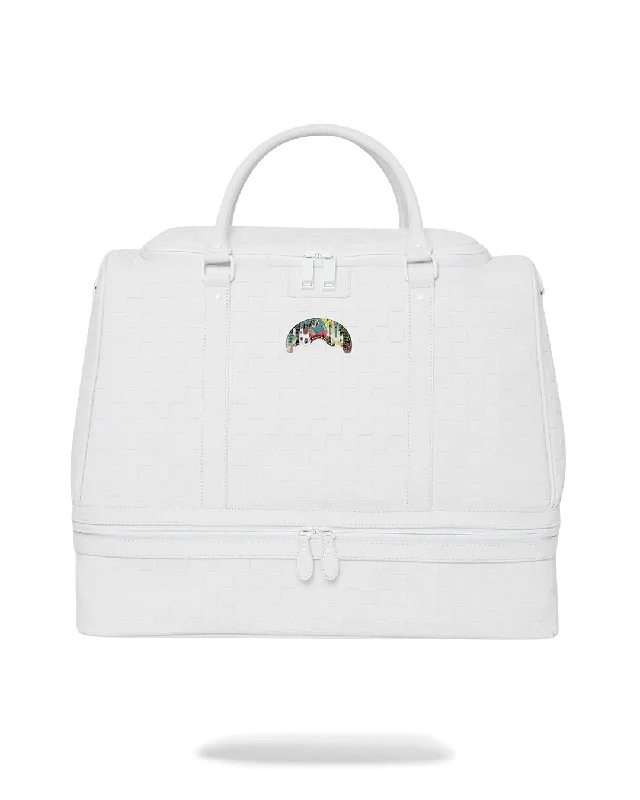 Affordable Bags For Budget Shoppers Sprayground Bag SHARK TRIP STILETTO DUFFLE White Affordable Bags For Budget Shoppers Sprayground Bag SHARK TRIP STILETTO DUFFLE White