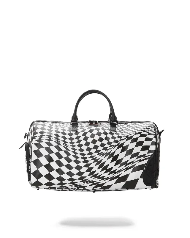 Inspired Bags For High-End Fashion Sprayground Bag TRIPPY DUFFLE Black