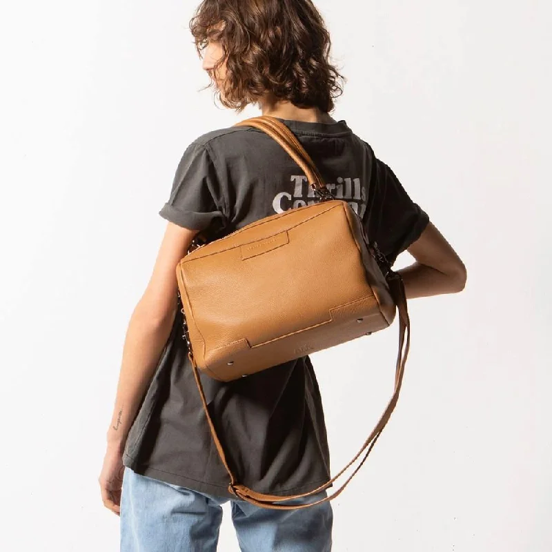 Stay Ahead In Style Status Anxiety Don't Ask Bag Tan