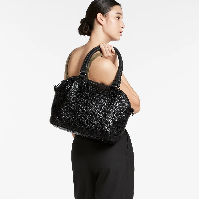 Discounted Designer Bags For Clearance Sale Status Anxiety Force Of Being Black Bubble Gunmetal