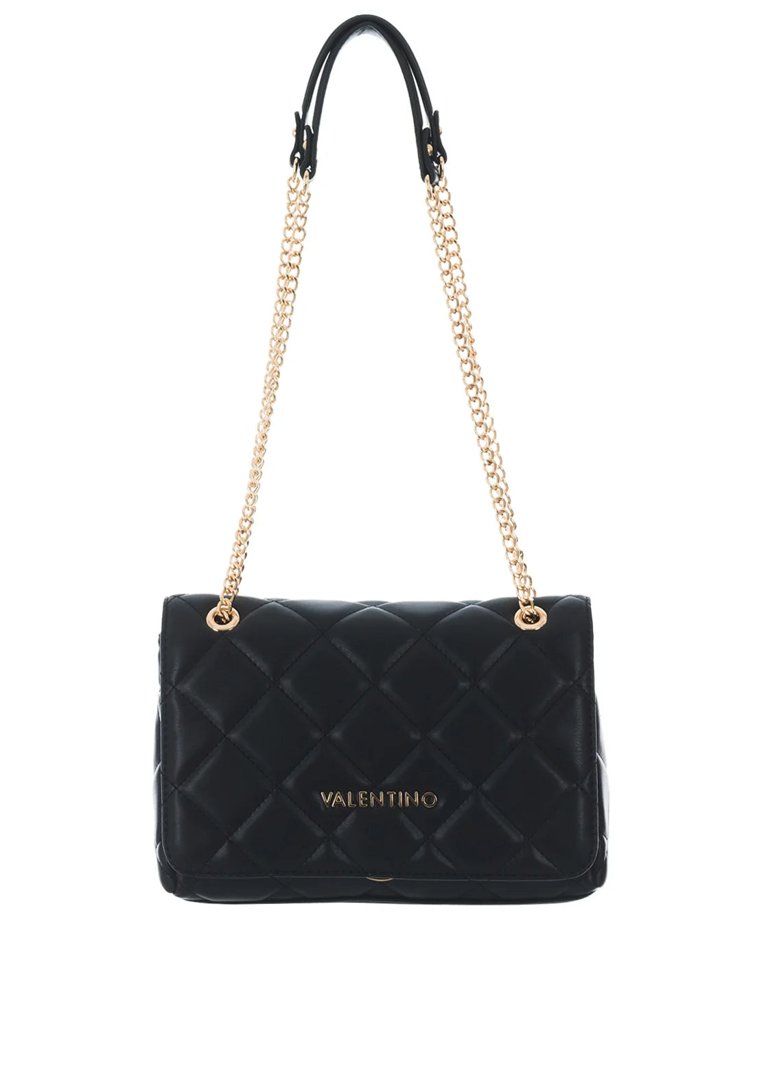 Lightweight Bags With Clearance Prices Valentino Ocarina Nero Quilted Cross Over Flap Bag