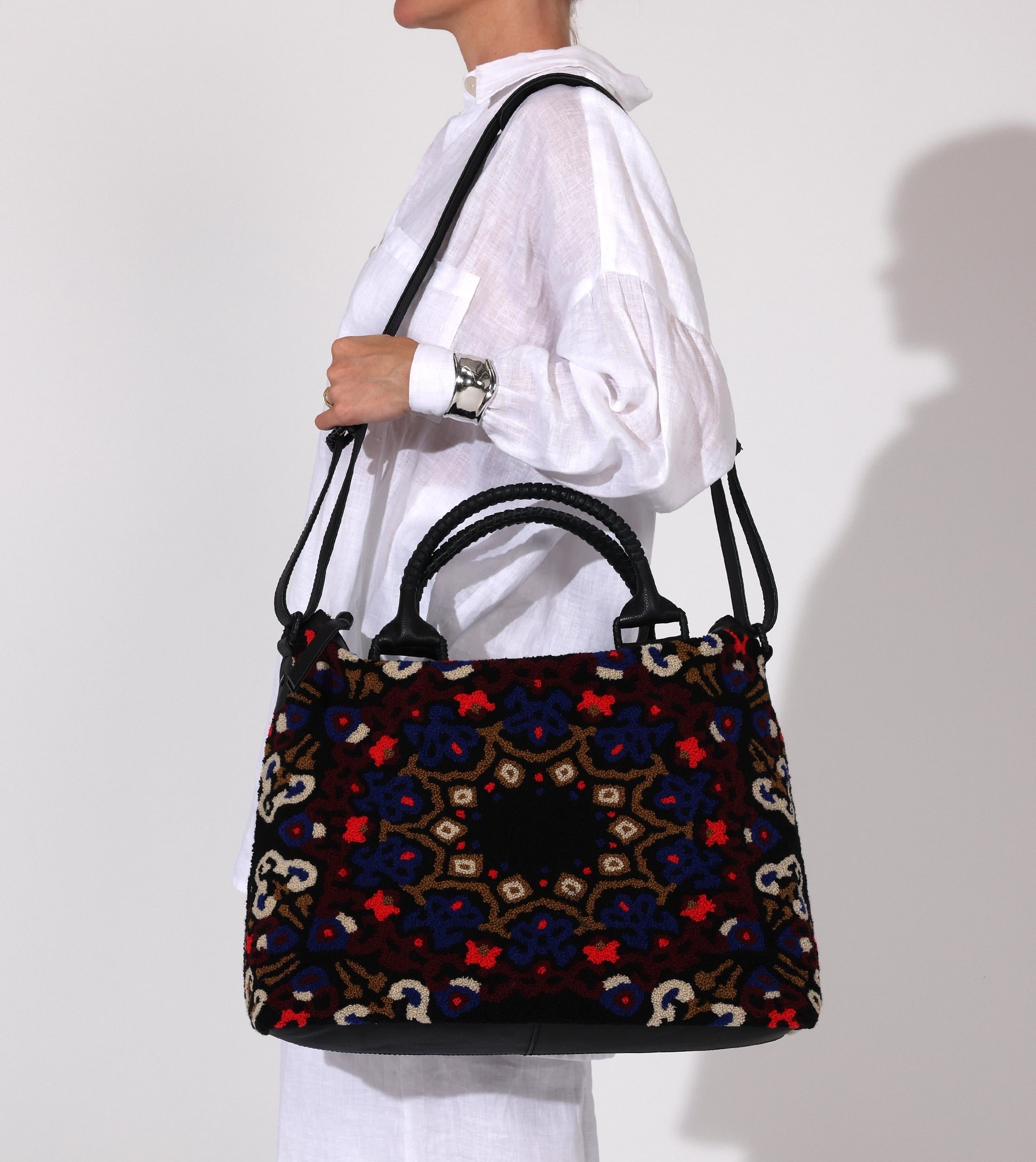 Discounted Designer Bags For Clearance Sale Venezia Weekender | Black Multi