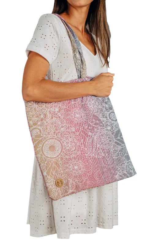 Bags With Tsa-Approved Features Wild Wine Vineyard Shopping Bag by LennyLamb