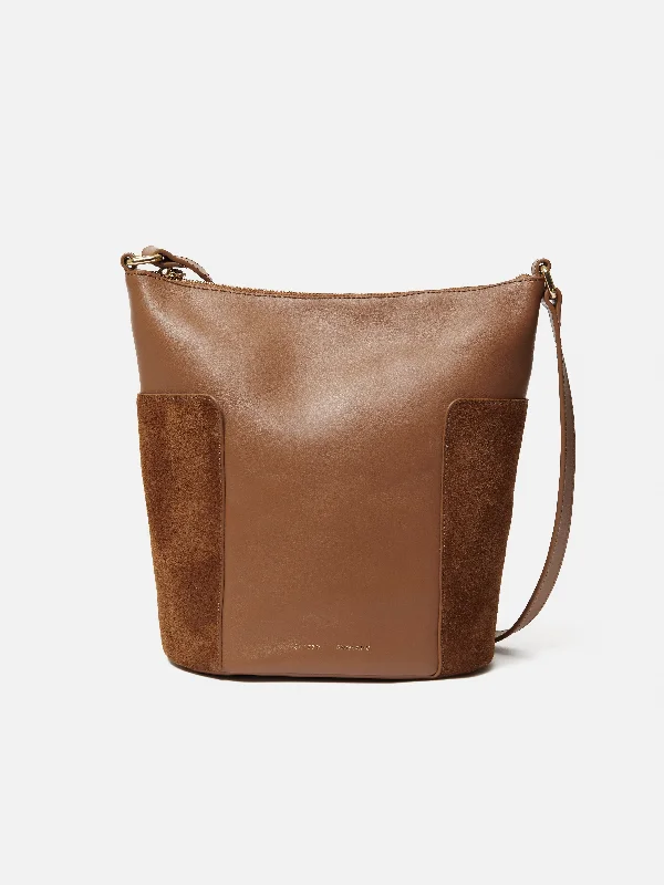 Inspired Bags For Luxury Fashion Lovers York Slouchy Bucket Bag | Tan