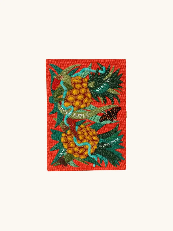 Inspired Bags For Affordable Luxury Ananas Book Clutch
