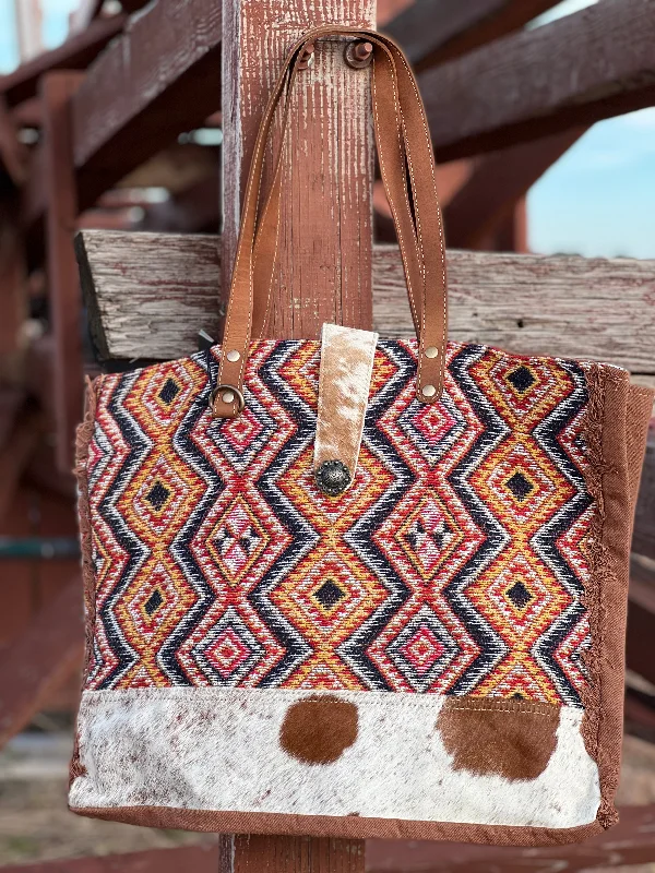 Cyber Monday Discounts On Bags Geometric Blues Weekender Bag by Myra