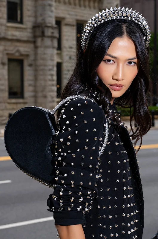 Stylish And Affordable Bags For Every Occasion HEART BREAKER LARGE CLUTCH