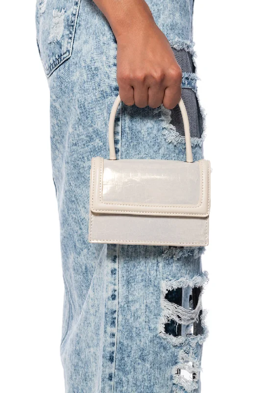 Odor-Resistant And Budget Bags JADED TOP HANDLE MINI BAG