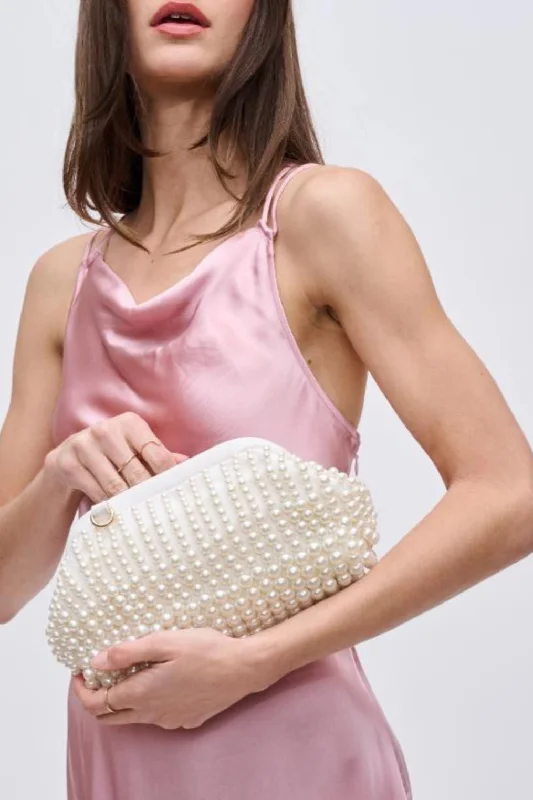 Affordable Bags Lydia Pearl Clutch