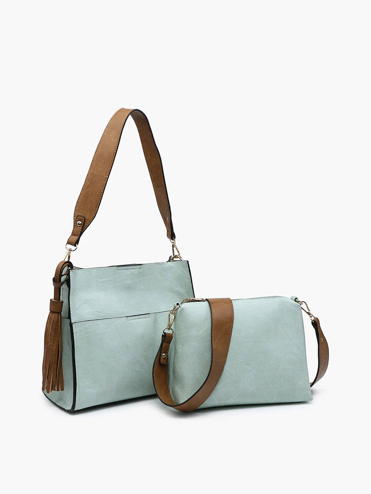 Bag For Modern Fashion Lyla Bucket Bag (Lt. Teal)