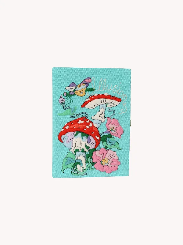 Festival Bags For Concerts And Events Mushroom Book Clutch