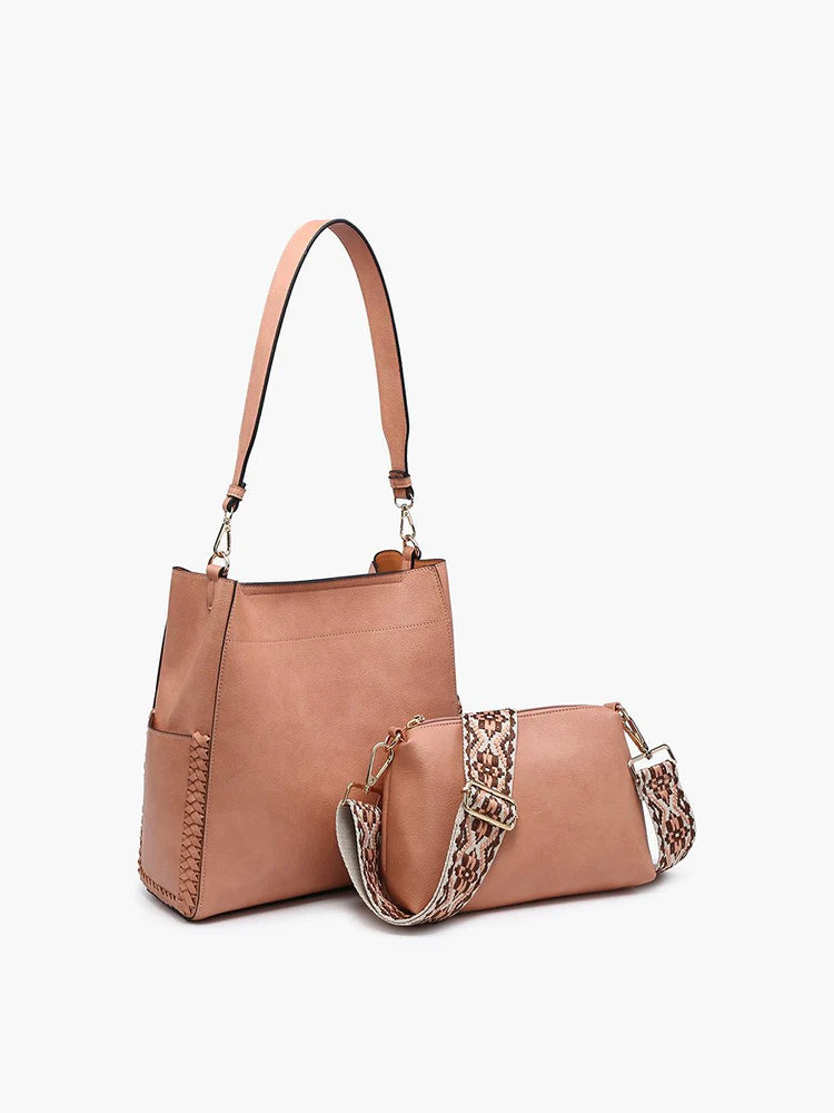 Handbag For Women Penny Bucket Bag (Melon)