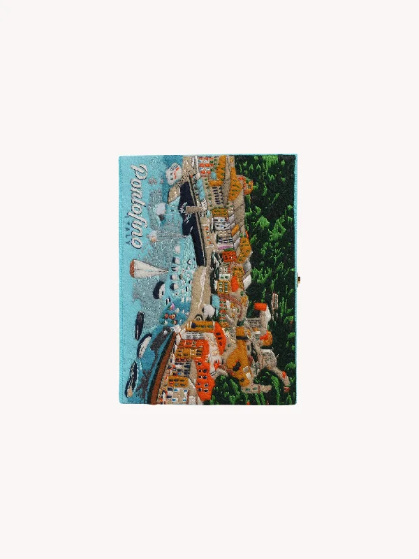 Bags For Playful And Chic Styles Portofino Book Clutch