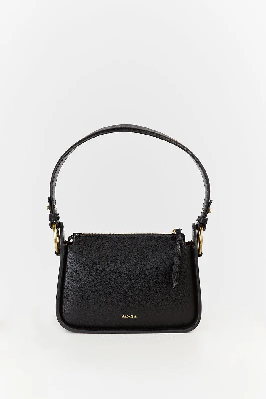 Discounted Designer Bags For Clearance Events SANCIA THE AURA MINI BAG BLACK