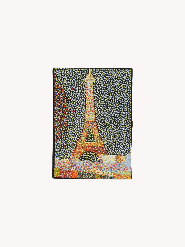 Affordable Bags For Budget Shoppers SEURAT EIFFEL TOWER BOOK CLUTCH