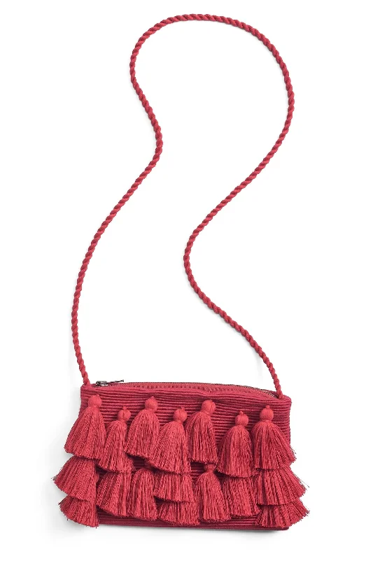 Bag For Luxury Lovers Tassel Clutch