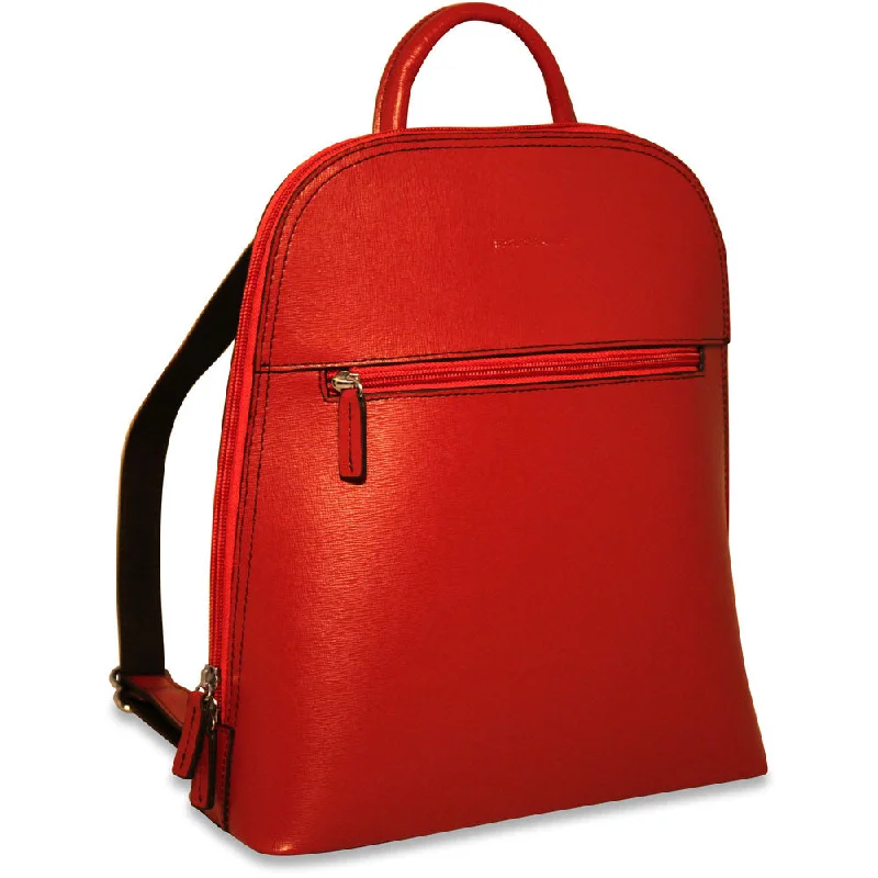 Sporty Bags For Active And Athletic Lifestyles Jack Georges Chelsea Angela Small Backpack #5835-Red
