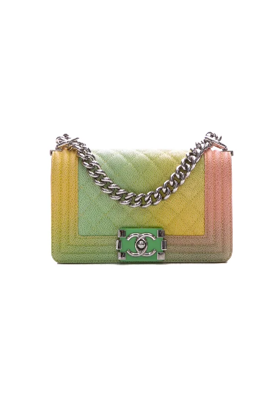 Chic Bags For Office Professionals And Urban Dwellers Cuba Rainbow Small Boy Bag