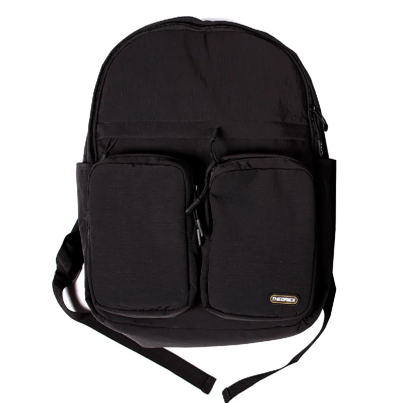 Customizable Bags For Personalized Style Theories Ripstop Trail Backpack - Black