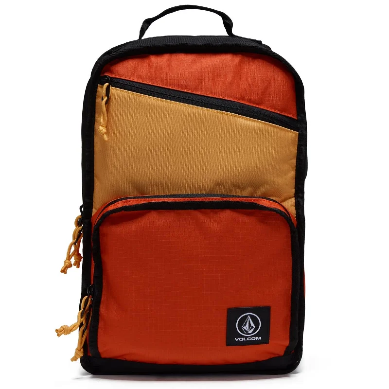 Affordable Bags For Budget Shoppers Volcom Hardbound Backpack - Black/Red