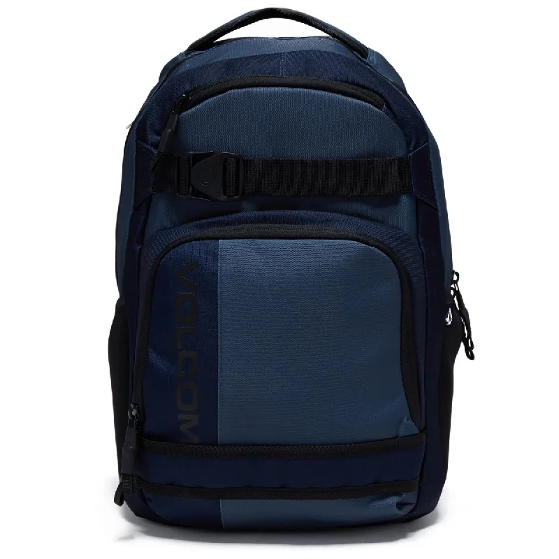 Minimalist Bags For Clean And Modern Aesthetics Volcom Mens Poly Everstone Skate Backpack - Blue