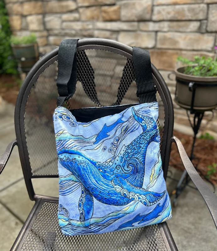 Evening Events Whale Watch Tote Beach Bag