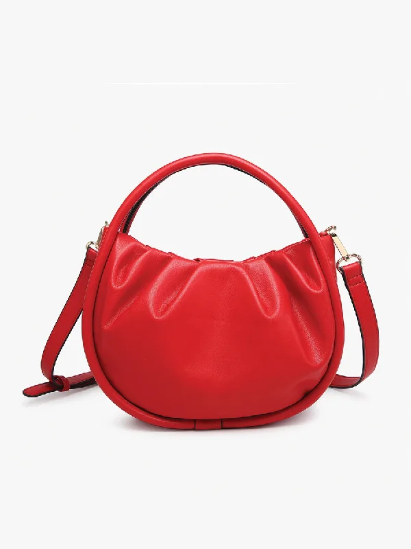 Bags For Minimalist And Functional Design Audrey Vegan Mini Round Satchel