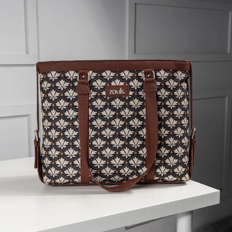 Vintage-Inspired Bidri Kaiser Women's Office Bag
