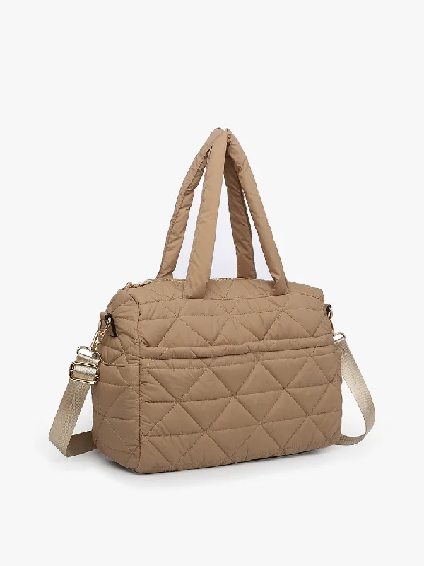 Discounted Designer Bags On Sale Billie Vegan Quilted Satchel