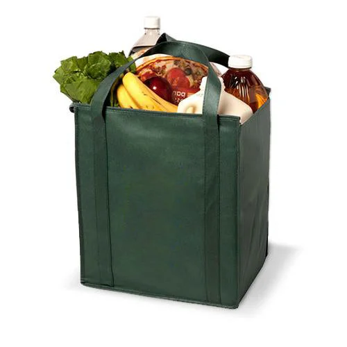 Spacious And Discounted Bags Insulated Zippered Reinforced Shopping Bag *Stocked in the USA*