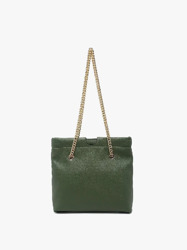 Inspired Bags For Affordable Luxury Casey Vegan Snap Hinge Satchel