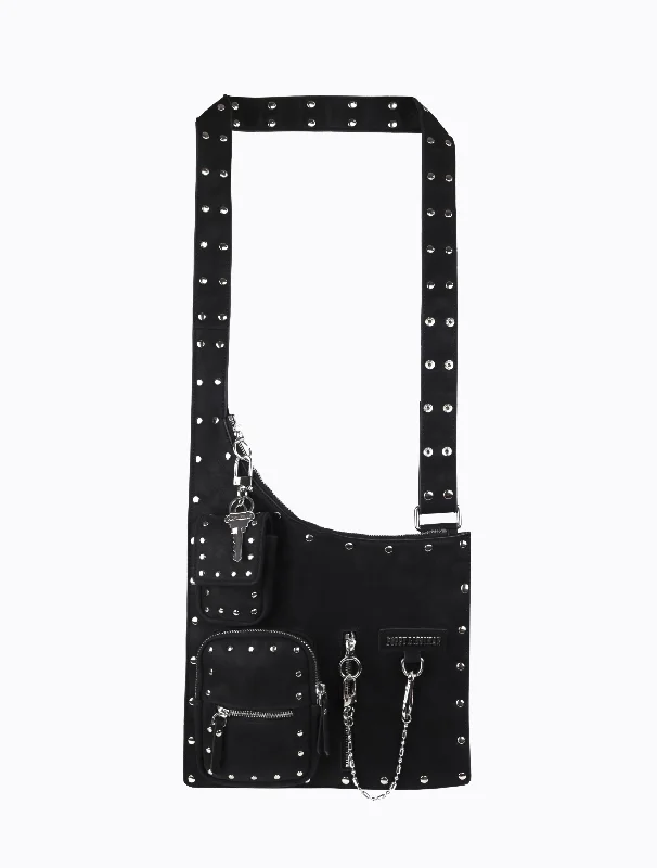 Bags For Urban And Trendy Looks City Hike Satchel - Black