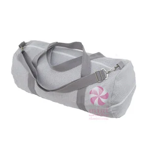 Professional Bags With Office Discounts Gray Seersucker Weekender Duffle
