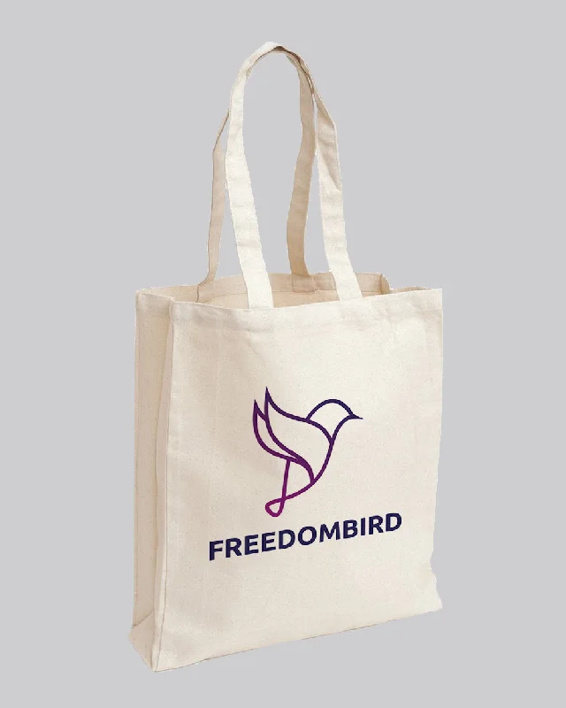 Anti-Theft And Budget-Friendly Bags Book Bag Custom Printed Canvas Tote Bags / Promotional Small Canvas Bags - TF220