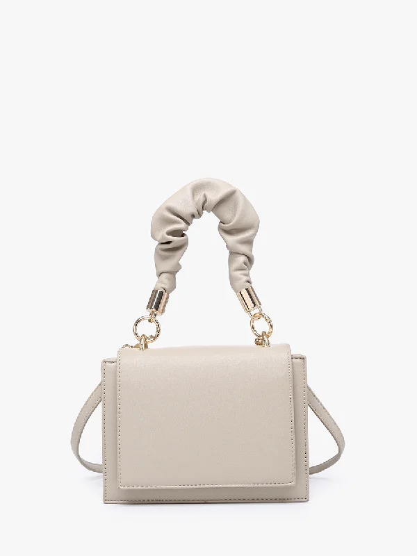 Cyber Monday Discounts On Bags Layne Vegan Ruched Handle Satchel