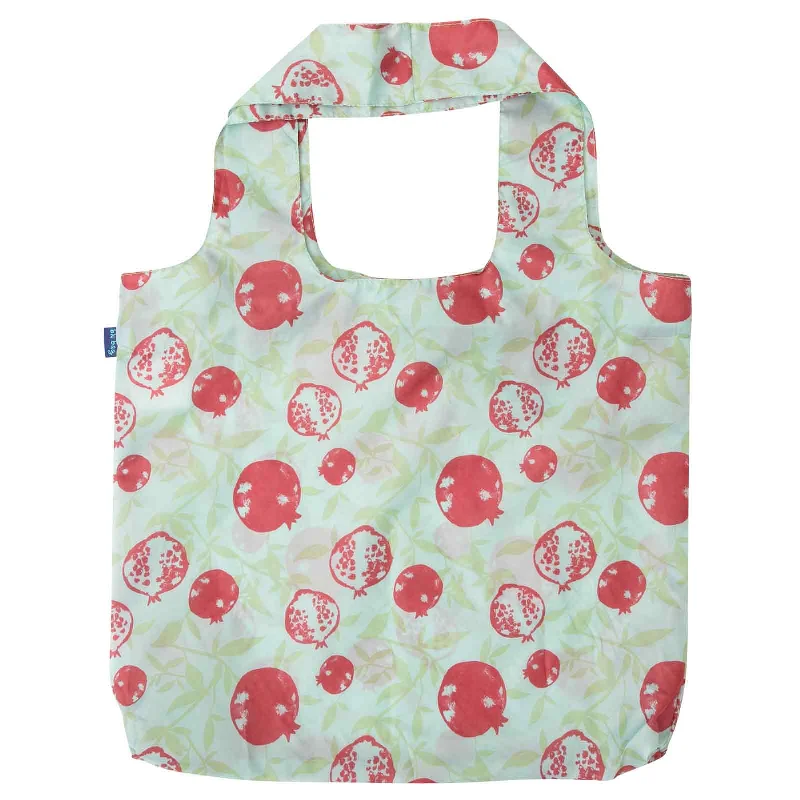 Chic And Clearance-Priced Tote Bags Fresh Pomegranate's Blu Bag Reusable Shopping Bag