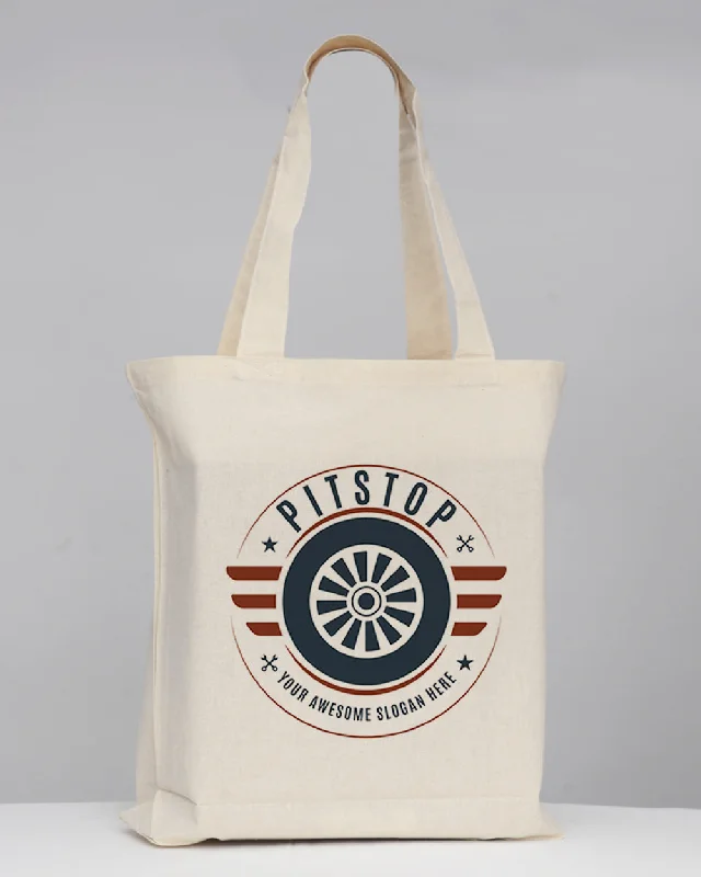 Bags With Discounts Gusseted Custom Tote Bags 100% Cotton / Logo Tote Bags With Bottom Gusset - TG110