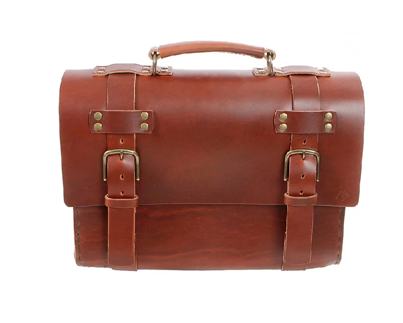 Bags For Outdoor Adventures H+B SADDLE | BURNT UMBER LEATHER