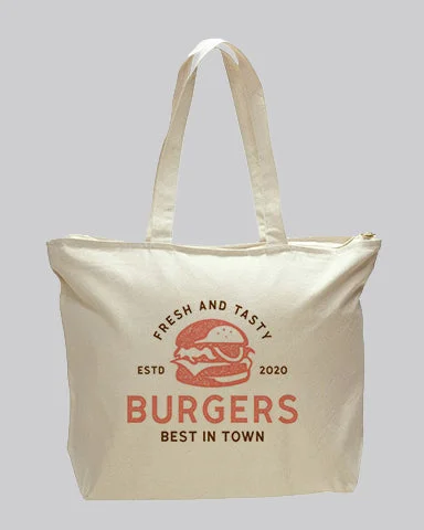 Trendy Bags For Women And Men In 2025 Heavy Canvas Zipper Tote Bags Customized - Personalized Heavy Tote Bags With Your Logo - TG261 Trendy Bags For Women And Men In 2025 Heavy Canvas Zipper Tote Bags Customized - Personalized Heavy Tote Bags With Your Logo - TG261